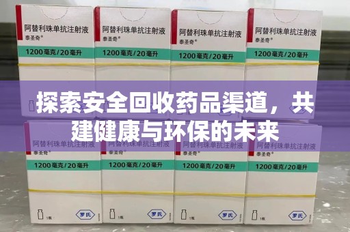 哈尔滨探索安全回收药品渠道，共建健康与环保的未来